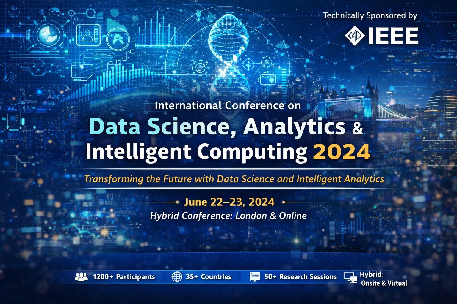 International Conference on Data Science, Analytics & Intelligent Computing 2024 (ICDSAIC 2024)
