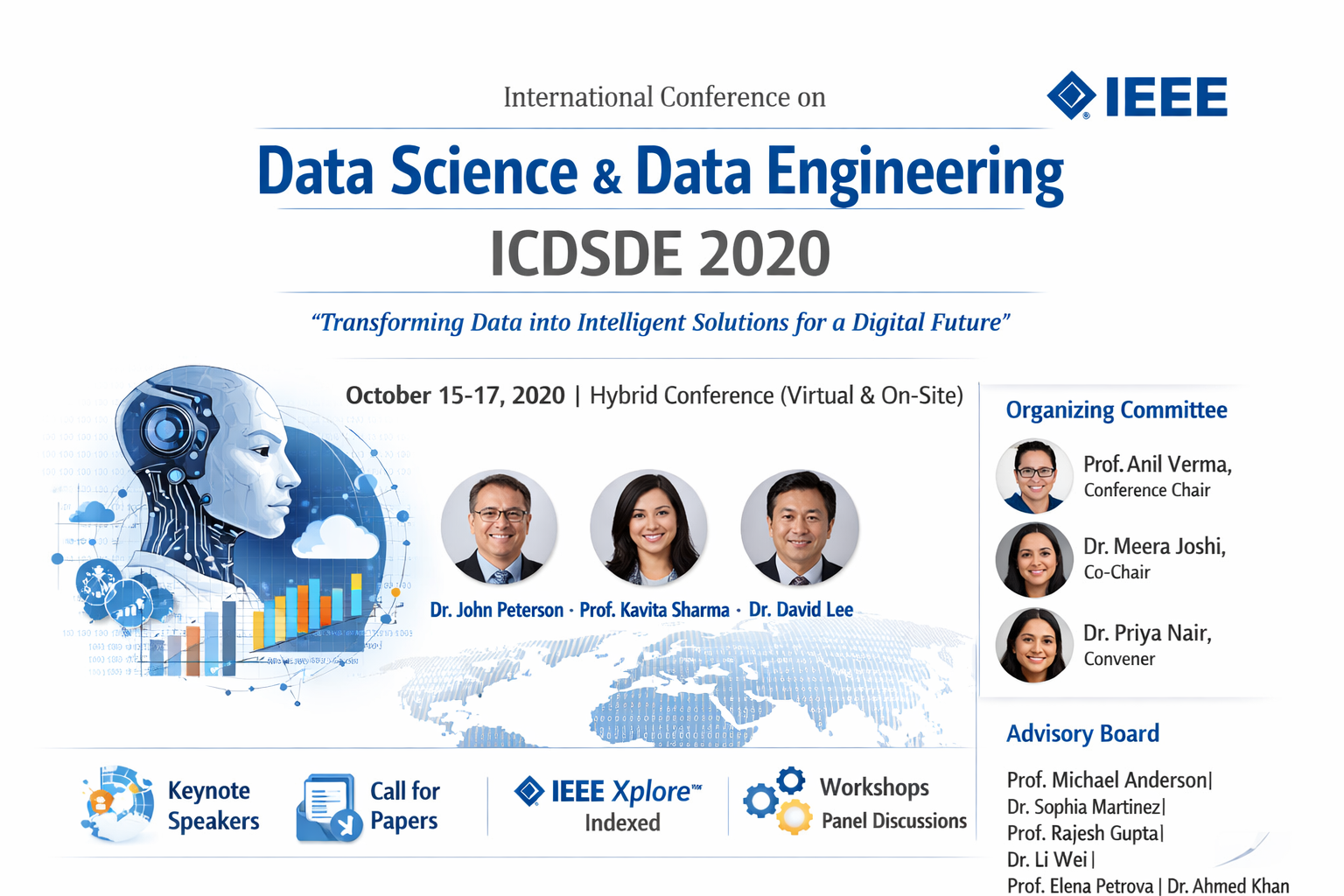 International Conference on Data Science & Data Engineering (ICDSDE 2020)